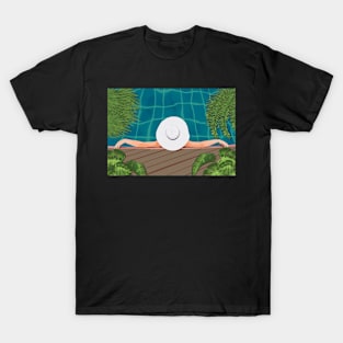 Pool and hat T-Shirt